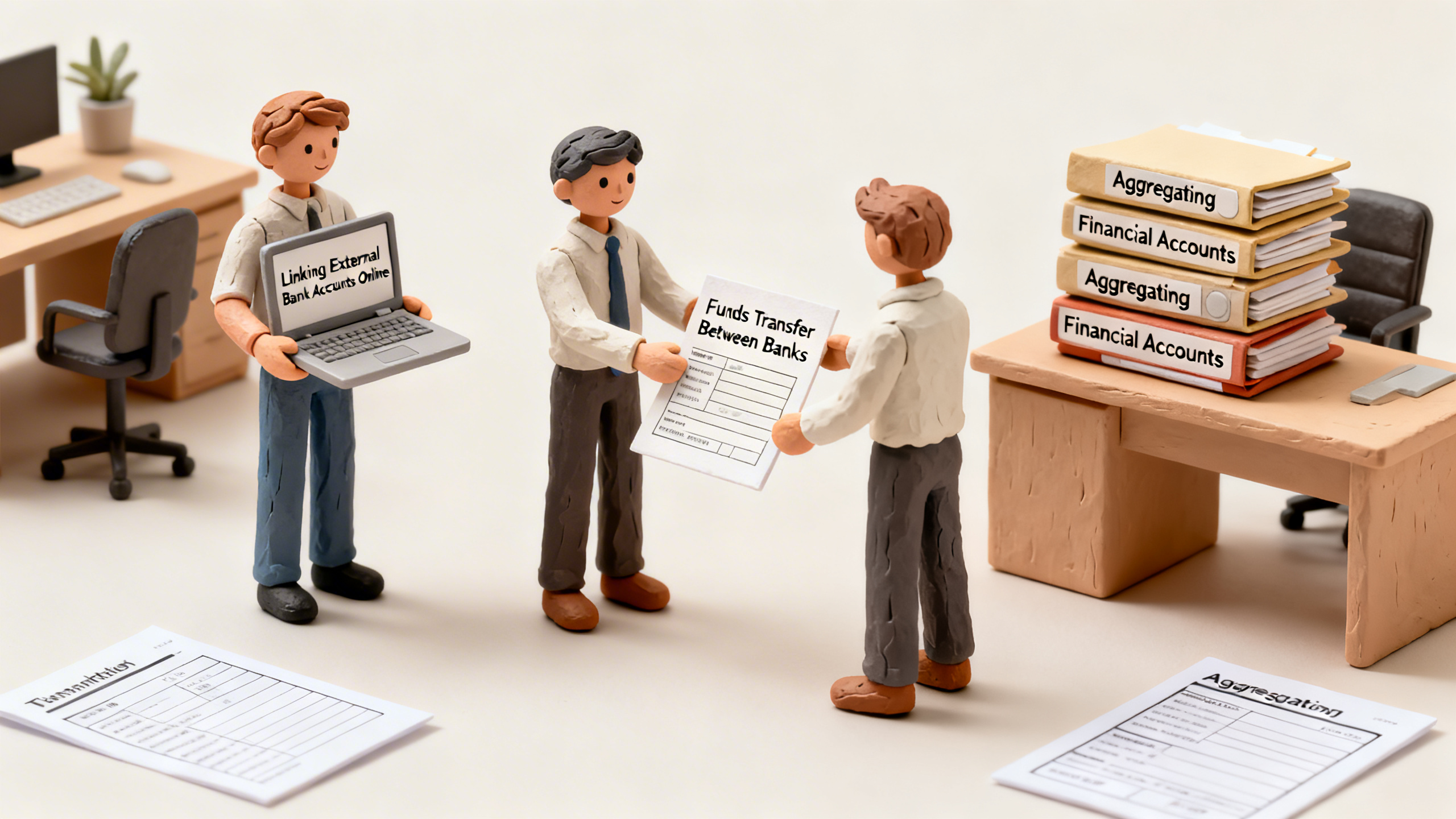 `Comprehensive Guide to Linking External Bank Accounts Online, Transferring Funds & Aggregating Financial Accounts`