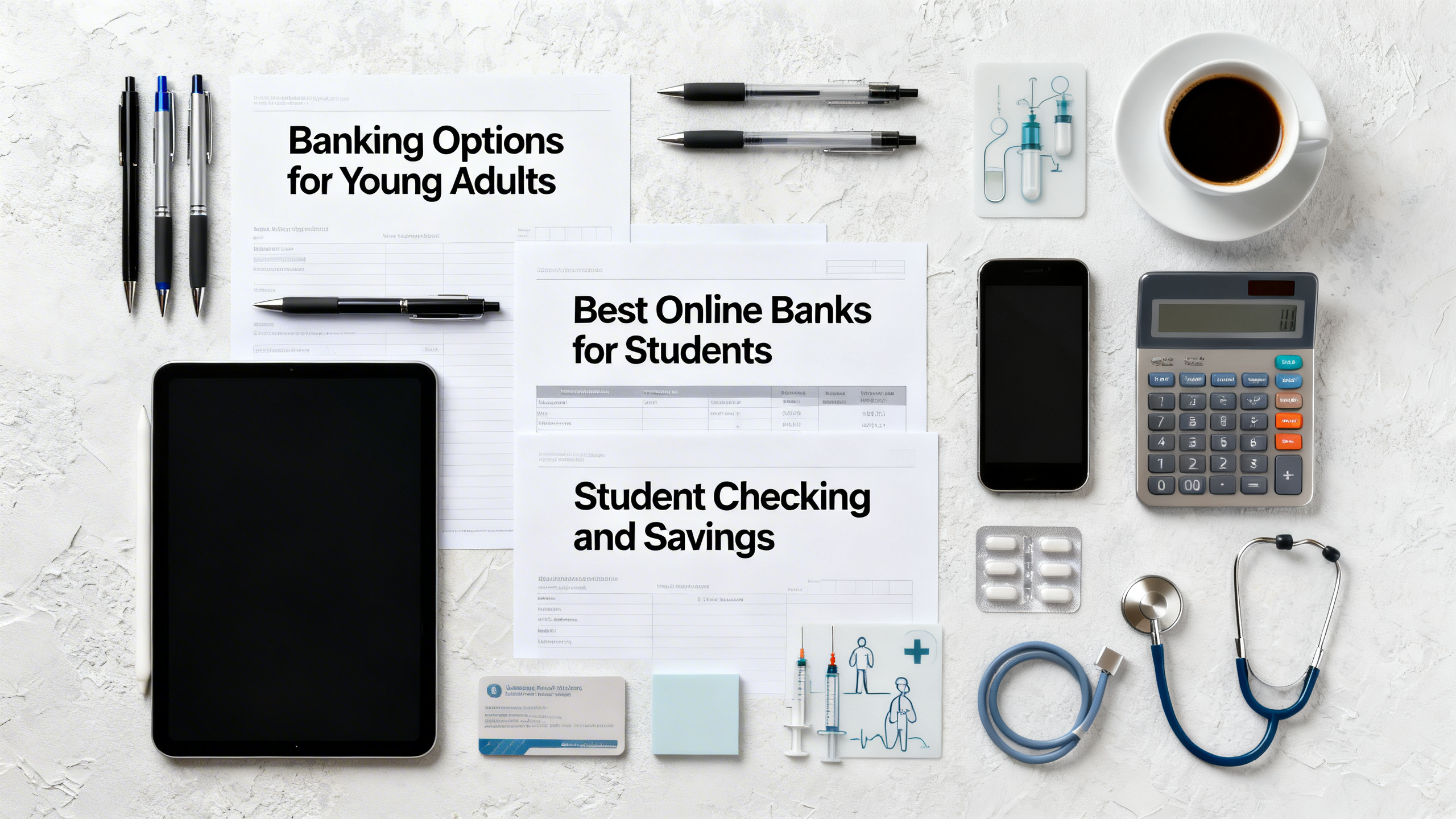 `Best Online Banks for Students: A Comprehensive Guide to Checking, Savings & Security`
