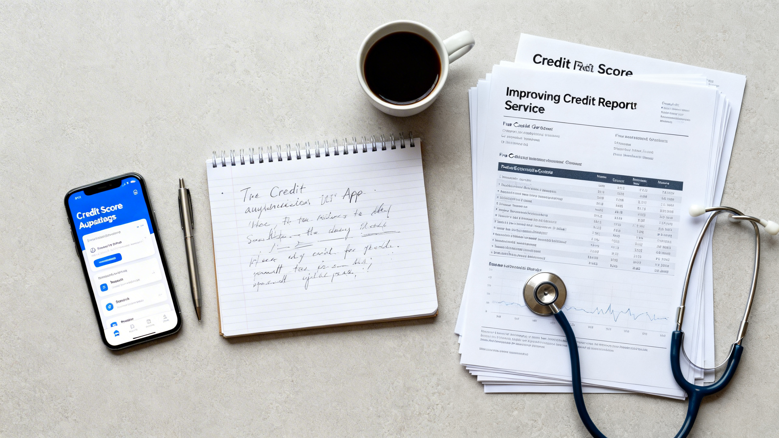 `Credit Score Monitoring Apps, Improvement Guide & Free Credit Report Services Review`