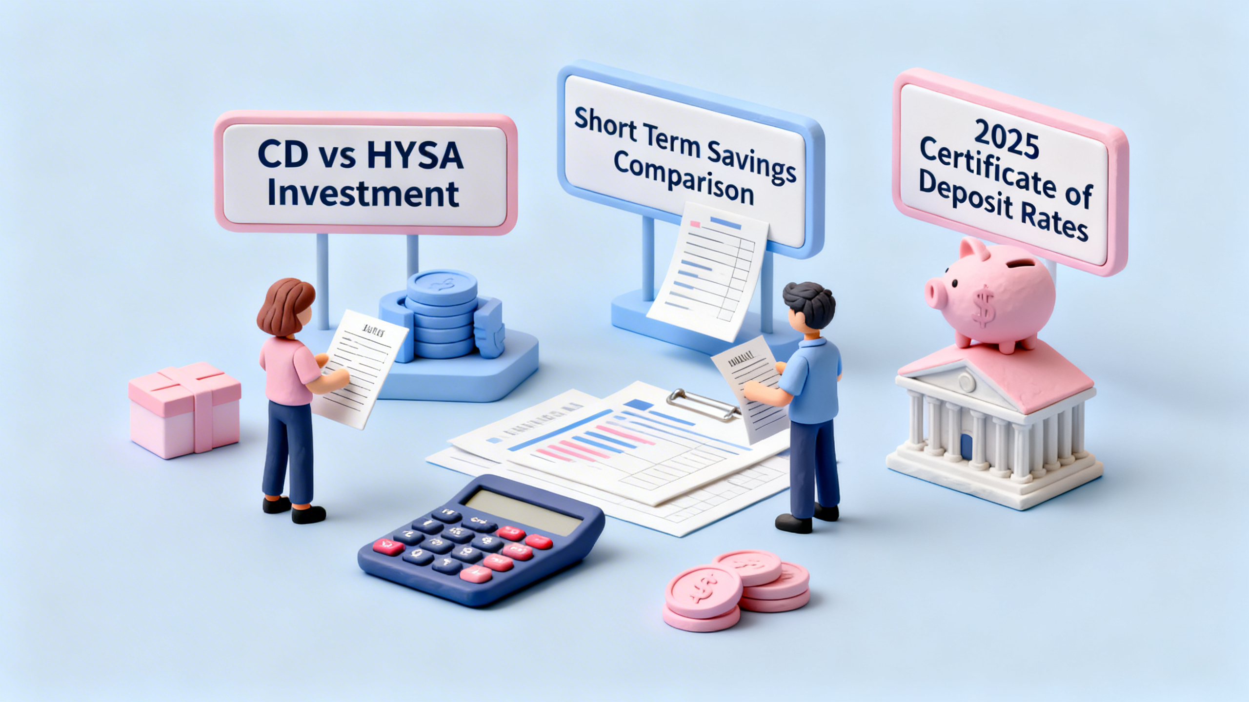 CD vs HYSA 2025: Interest Rates, Early Withdrawal Penalties & Which is Better for Short-Term Savings