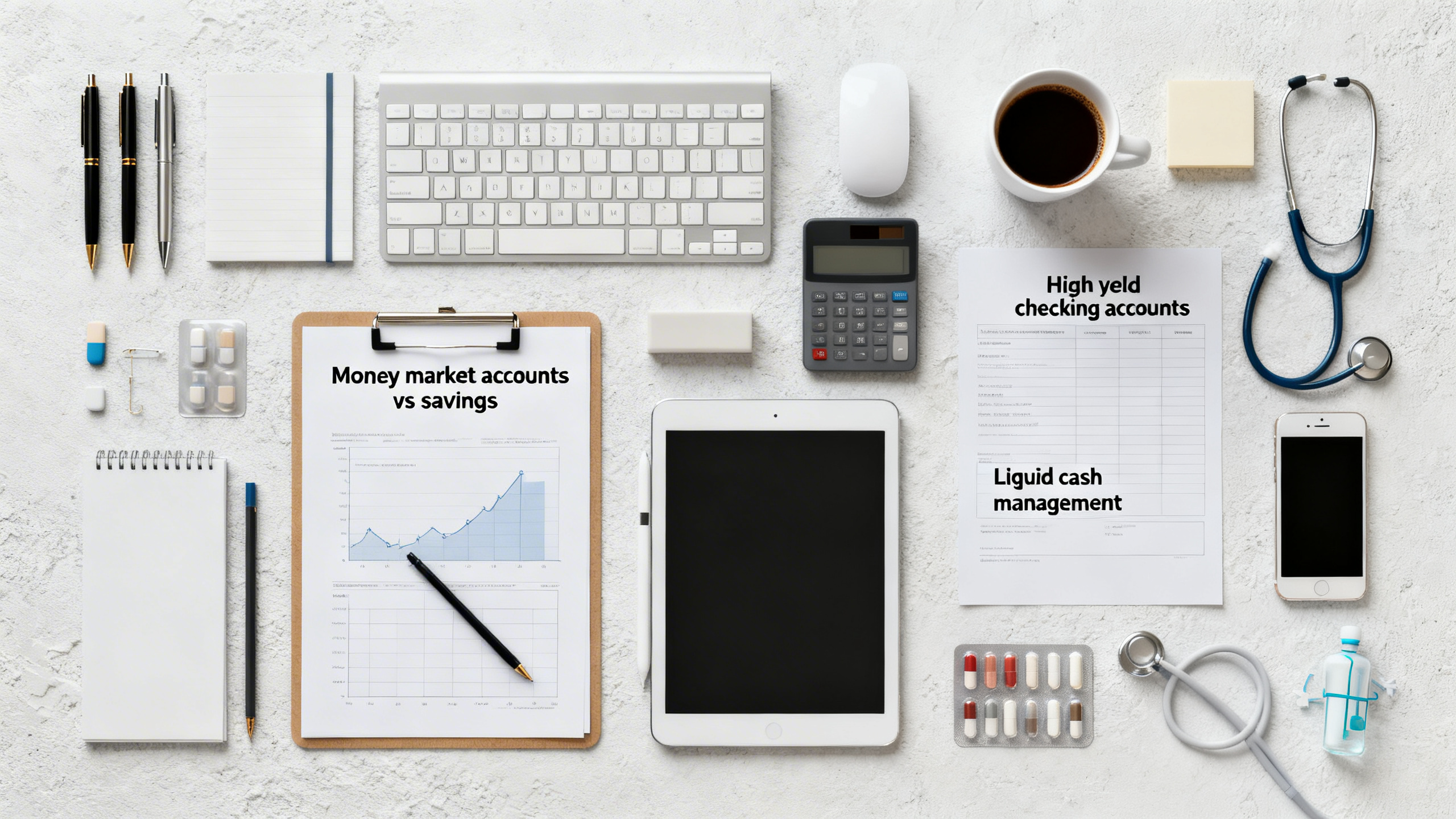 High-Yield Checking vs. Money Market vs. Savings Accounts: Expert Guide to Liquid Cash Management (2024)