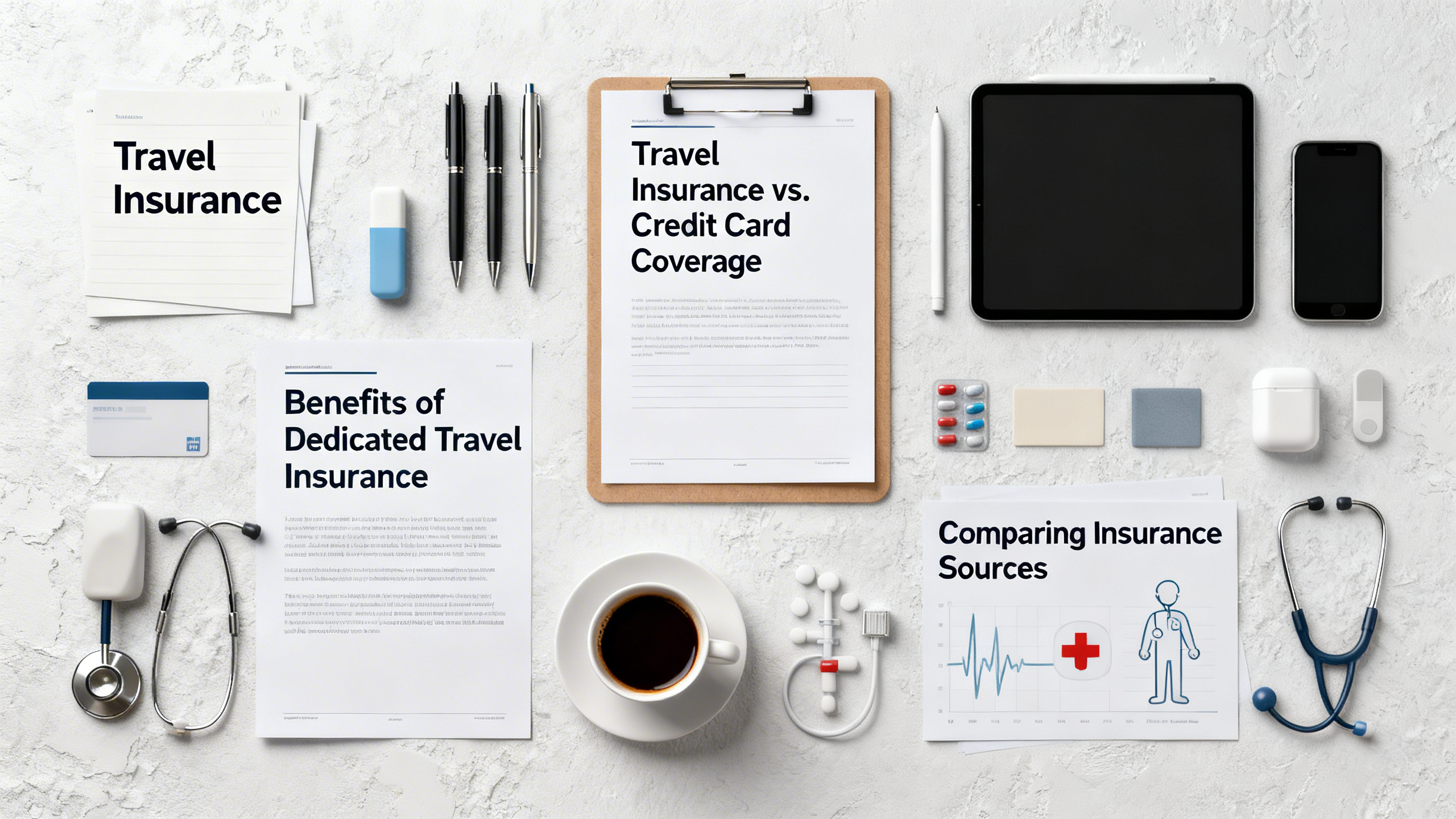 `Travel Insurance vs. Credit Card Coverage: A Comprehensive Comparison of Benefits, Costs, and Claims`